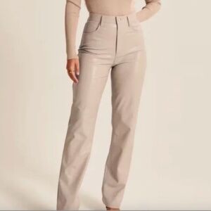 Abercrombie & Fitch The '90s Straight Ultra High-Rise Curve Love Pants Sz 29(8L)